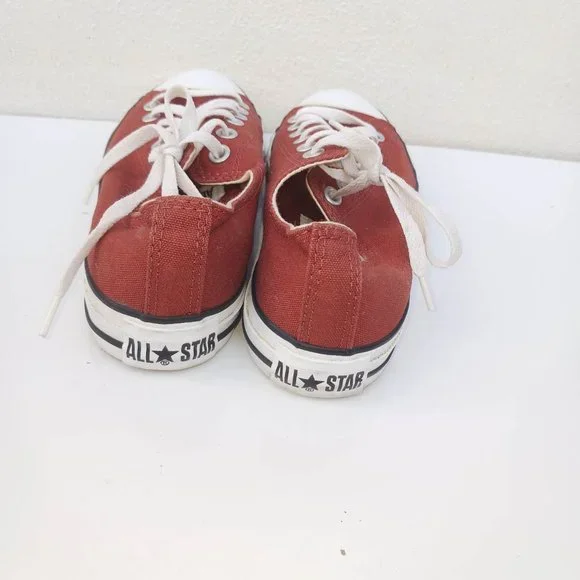 Converse Men's Size 8 Red Laced Shoes - Picture 4 of 10